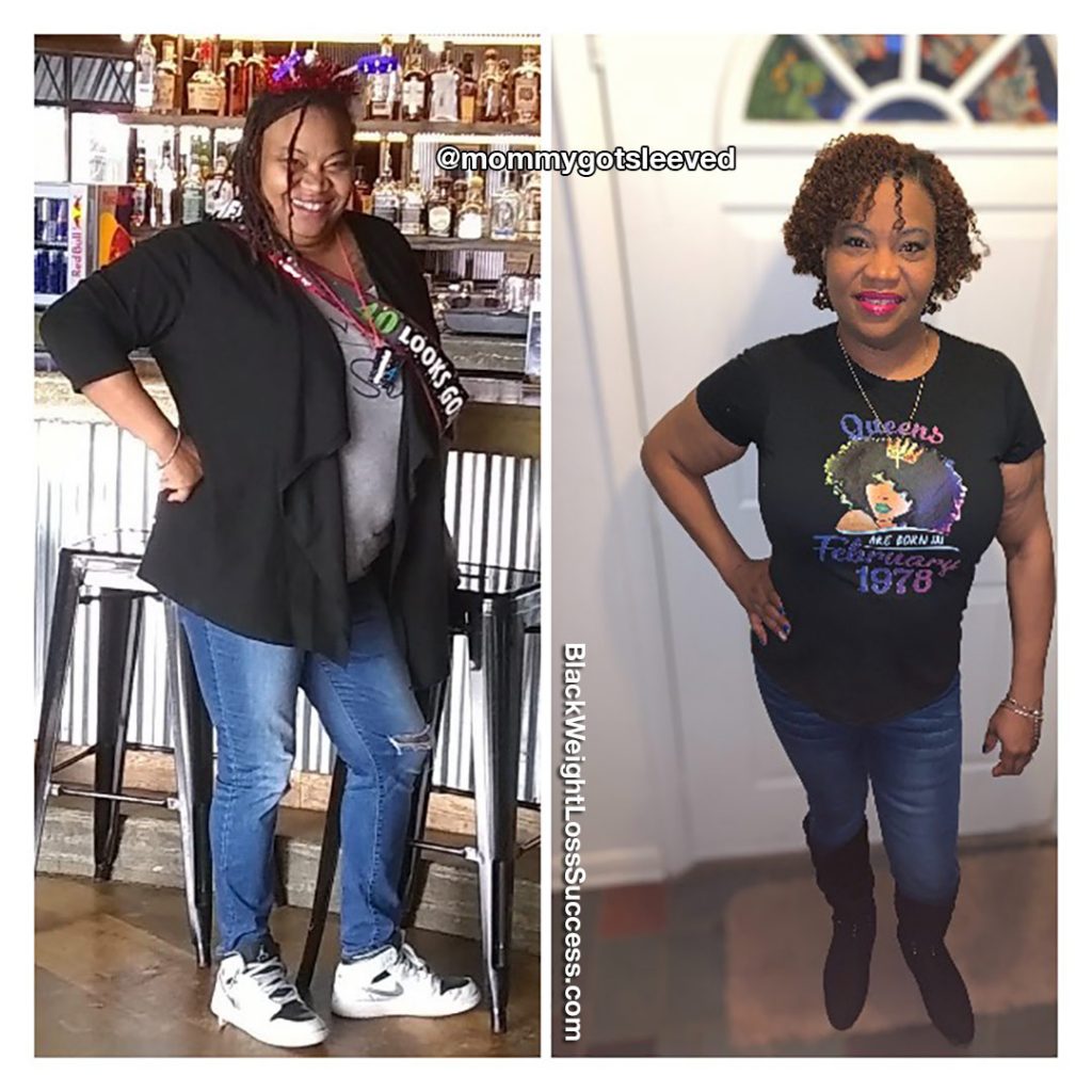 Nikki lost 50 pounds Black Weight Loss Success