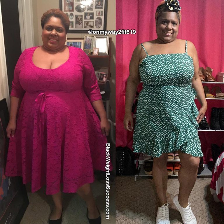 Vicki lost 76 pounds | Black Weight Loss Success