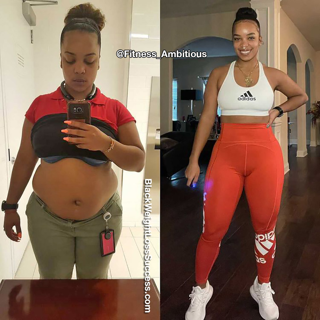 Tyesha before and after weight loss