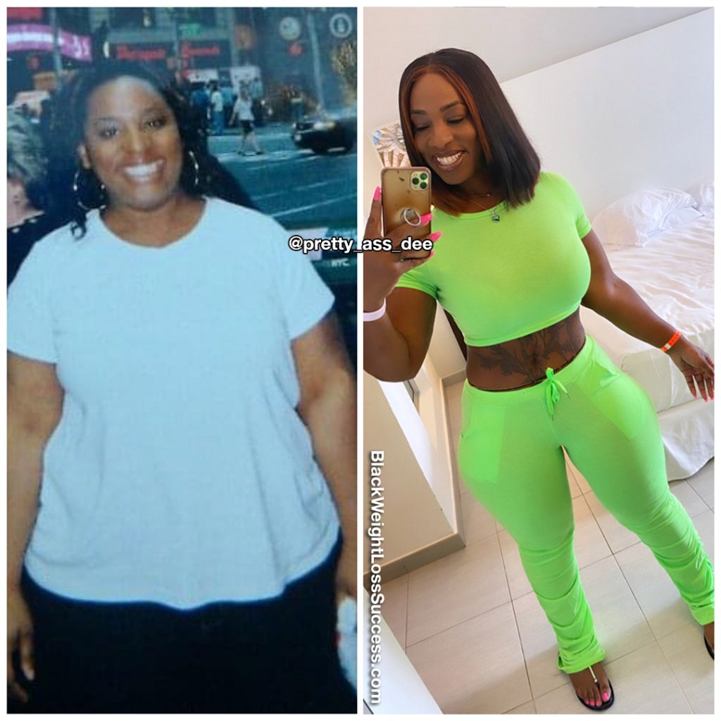 Davina lost 115 pounds Black Weight Loss Success(02)