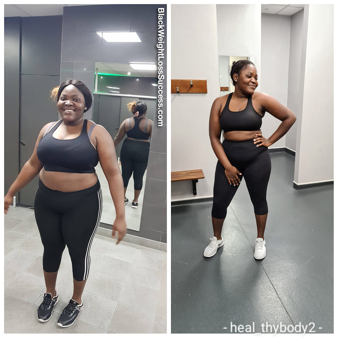Naomi lost 53 pounds  Black Weight Loss Success