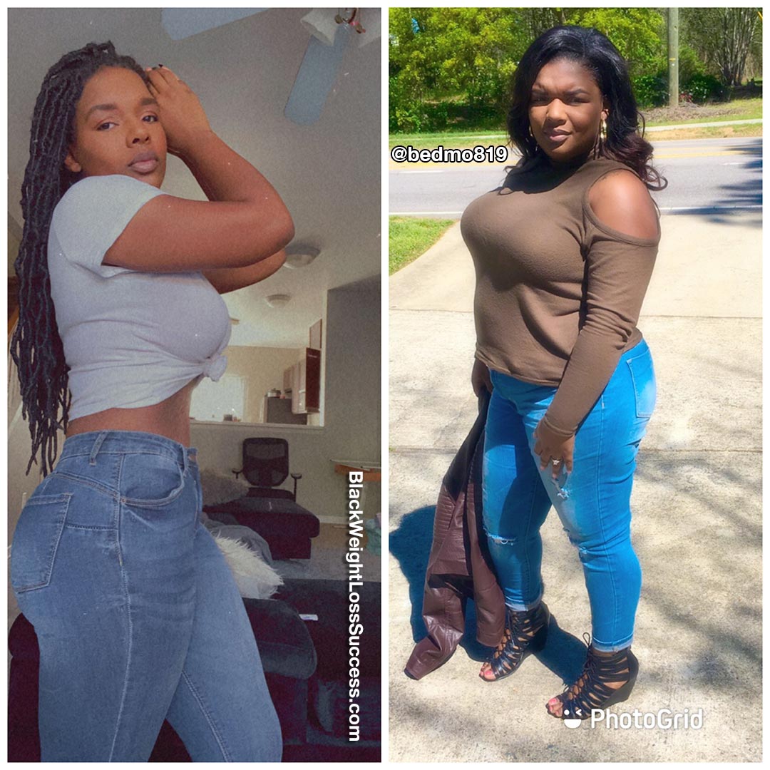 Bianca before and after