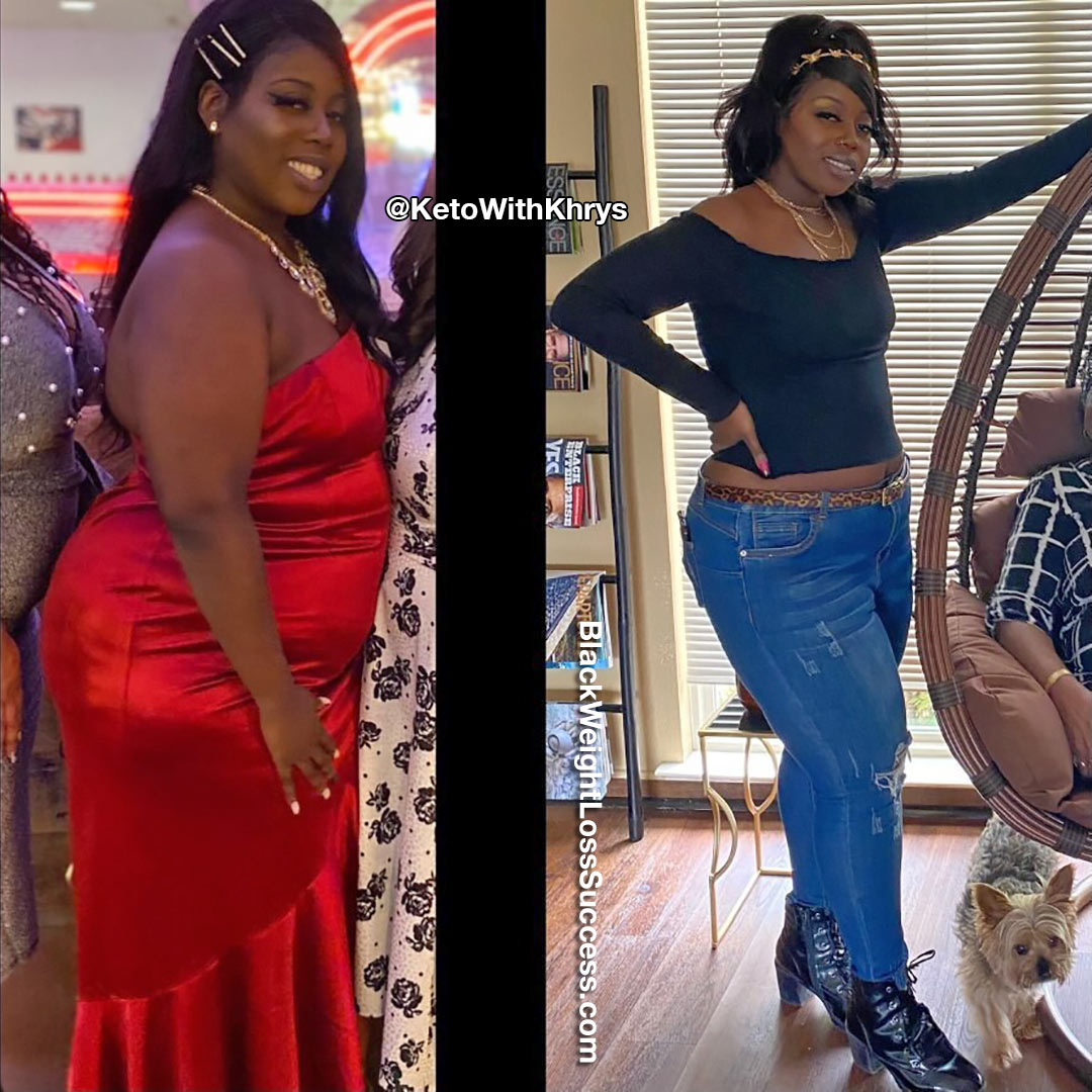 Khrystal lost 69 pounds
