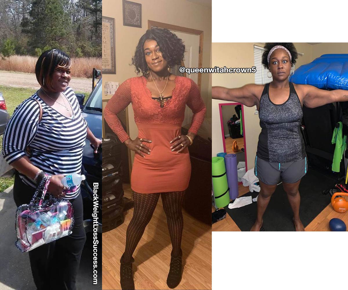 Whitney before and after