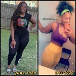 Nikeesha before and after weight loss