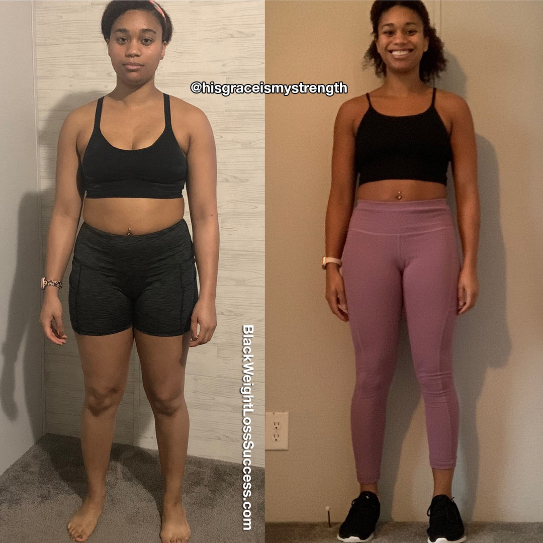 Maya before and after weight loss