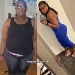 Tiffany before and after weight loss