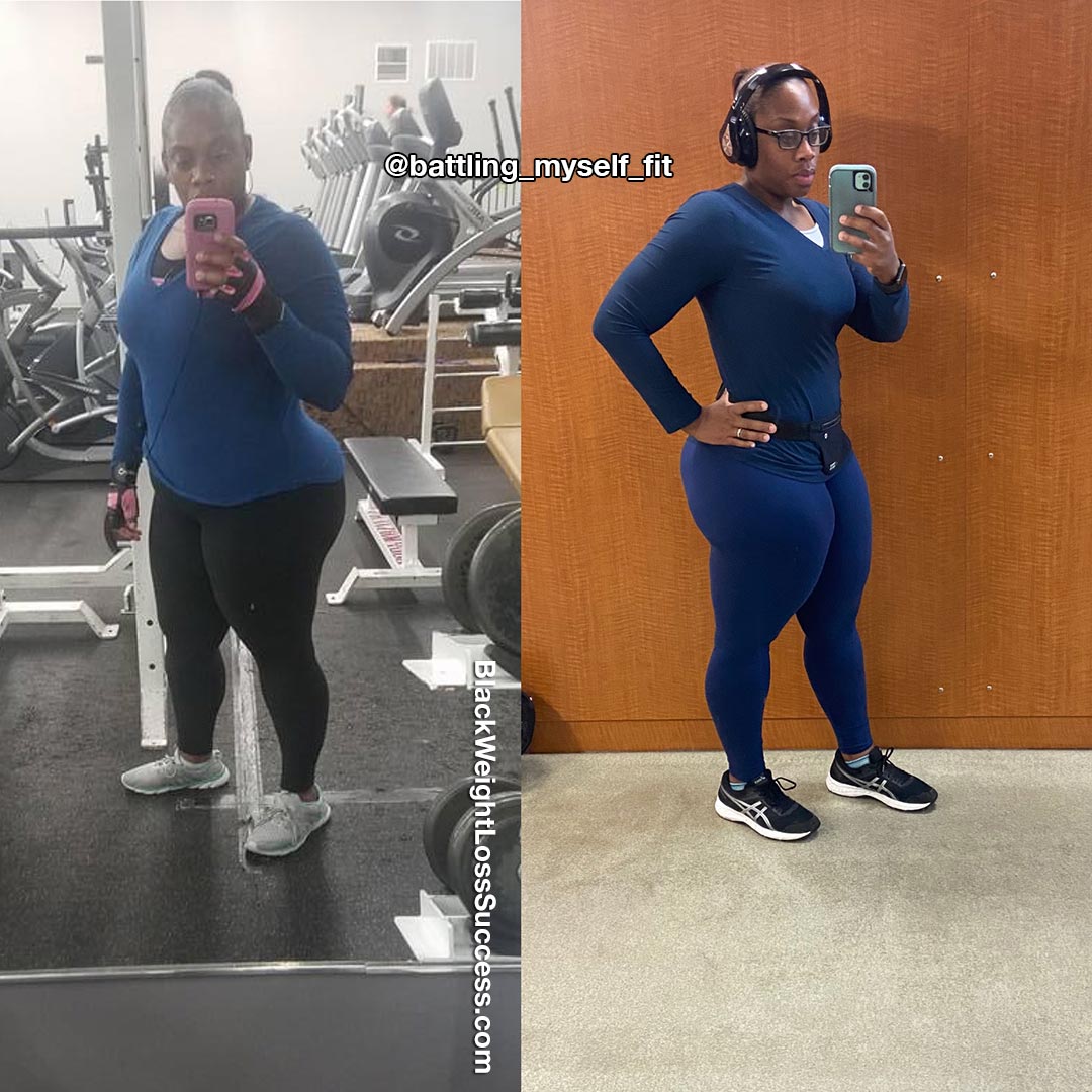 Tiffany lost 106 pounds