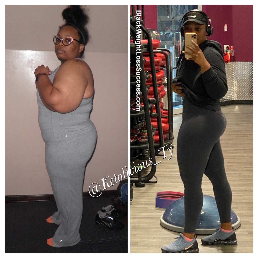 Tynisha before and after weight loss