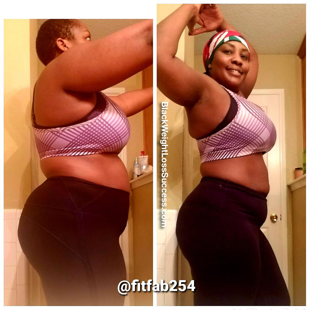 Faith lost 37 pounds