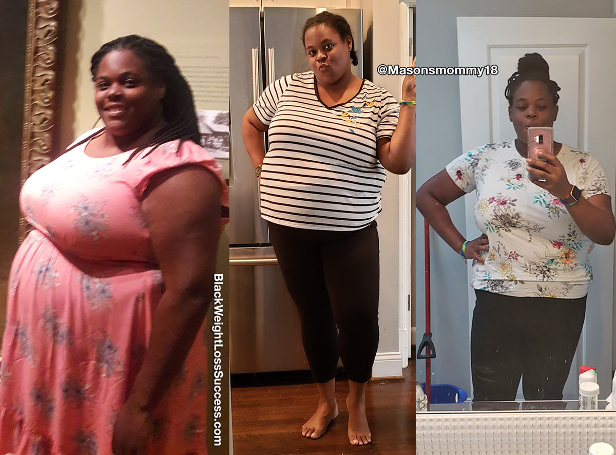 Jacquay before and after weight loss