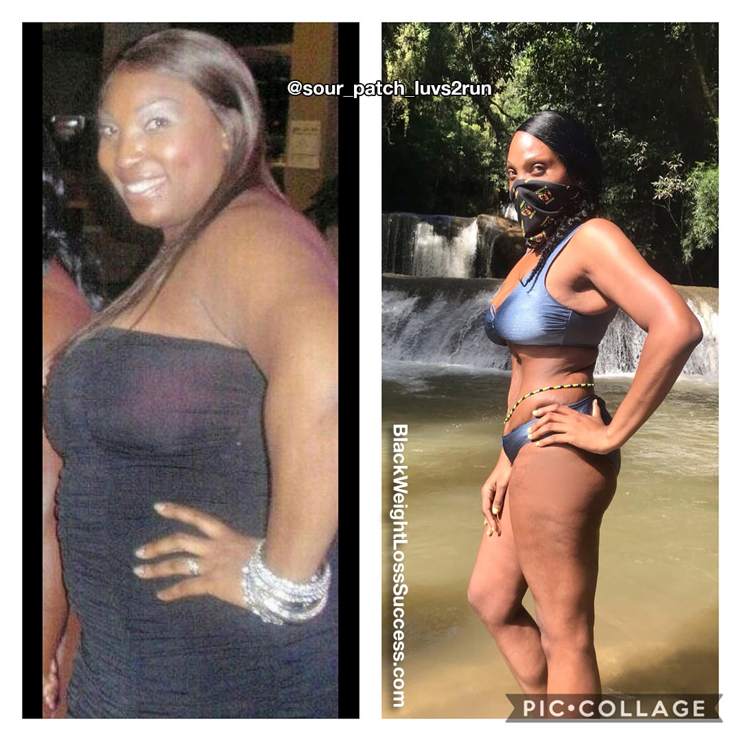 Latisha lost 70 pounds  Black Weight Loss Success