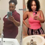 Shanea before and after weight loss