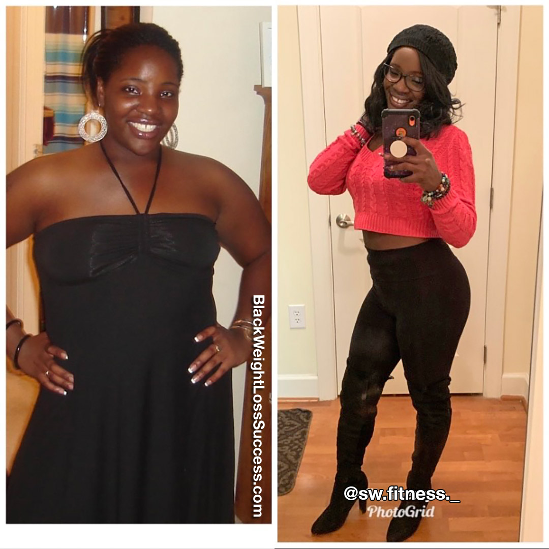 Sherry before and after weight loss