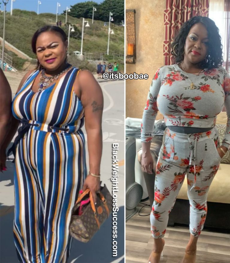LaRhonda lost 54 pounds Black Weight Loss Success