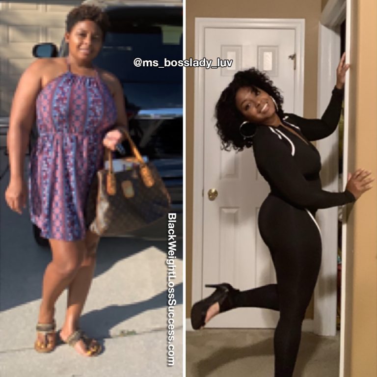 Precious lost 24 pounds Black Weight Loss Success