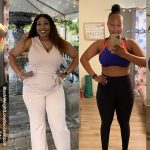 Shantrell lost 45 pounds