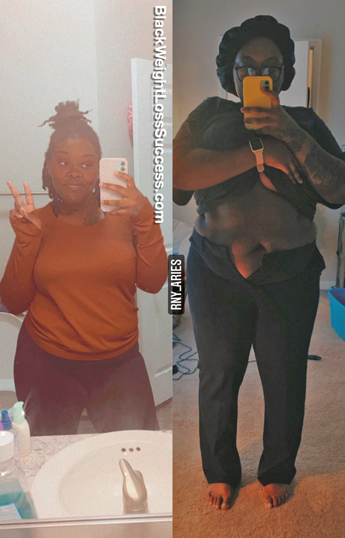 Asianna lost 60 pounds