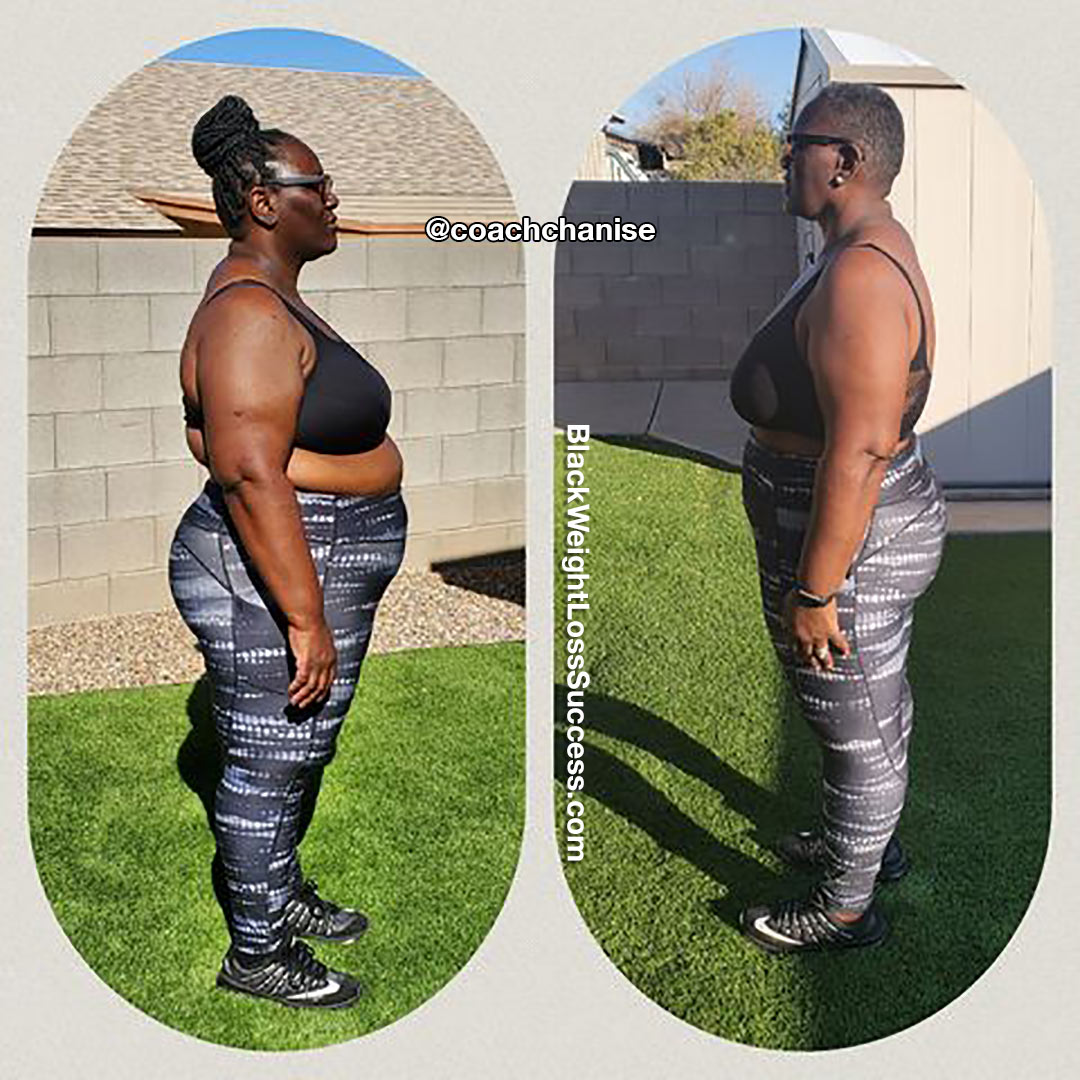 Chanise lost 50 pounds