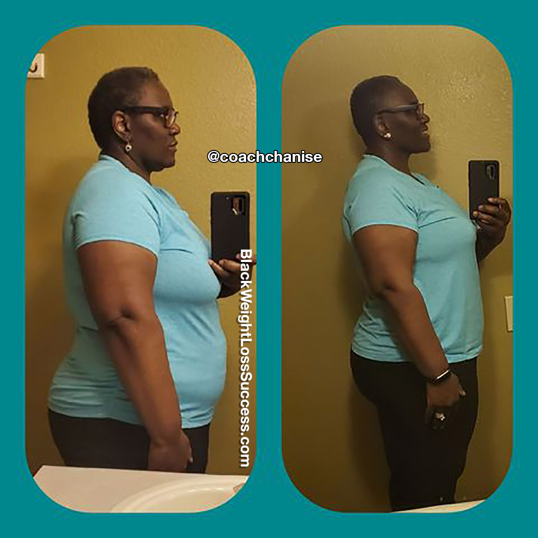 Chanise lost 50 pounds