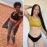 Ebony lost 90 pounds