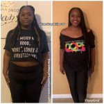 Tamika lost 35 pounds