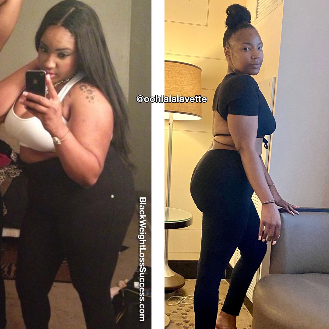 Lavette lost 70 pounds