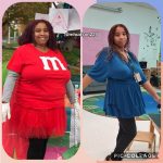Monique lost 83 pounds
