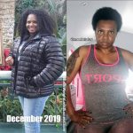Monesha lost 42 pounds