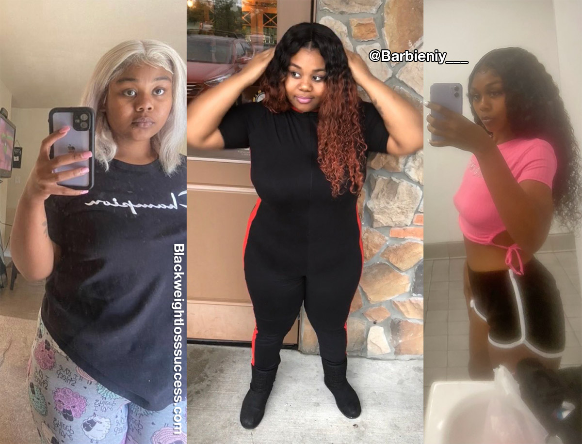 Taniyah lost 85 pounds