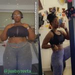 Syreeta before and after weight loss