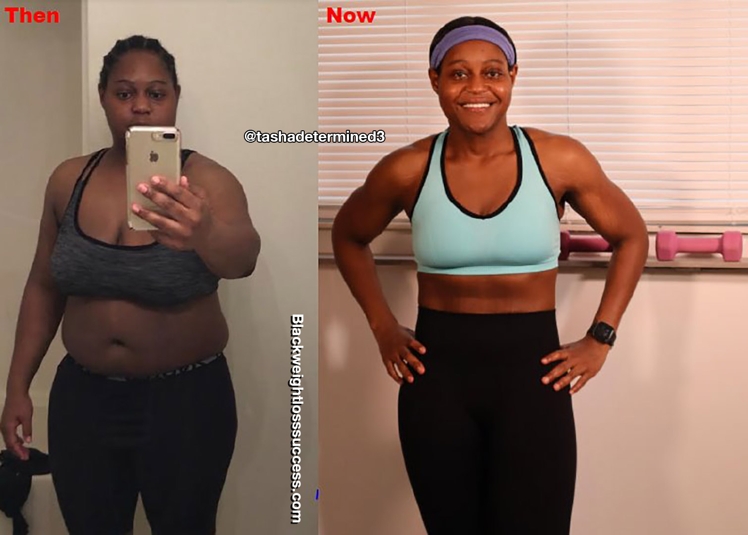 Tasha lost 112 pounds  Black Weight Loss Success