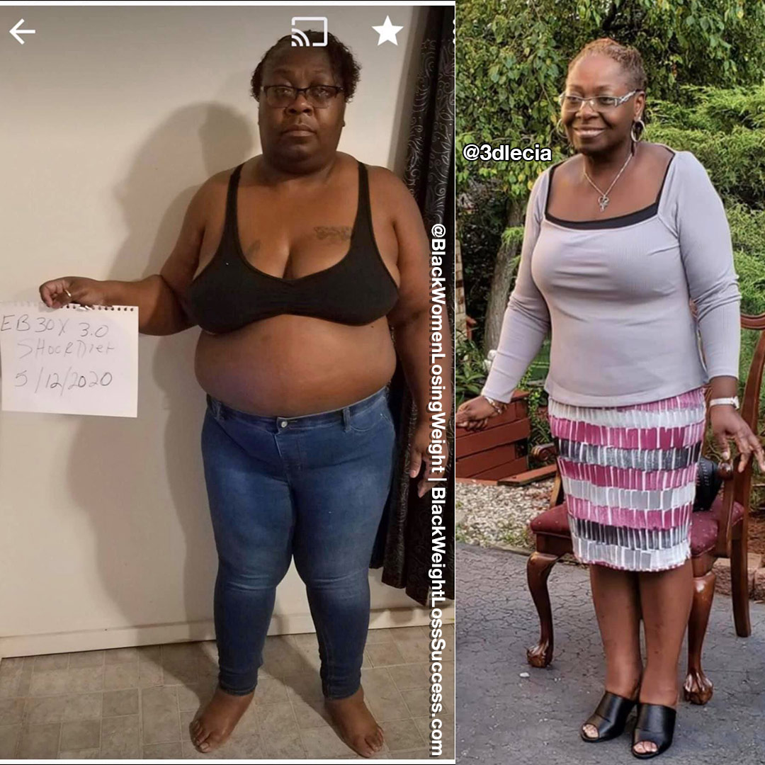 Alecia lost 97 pounds