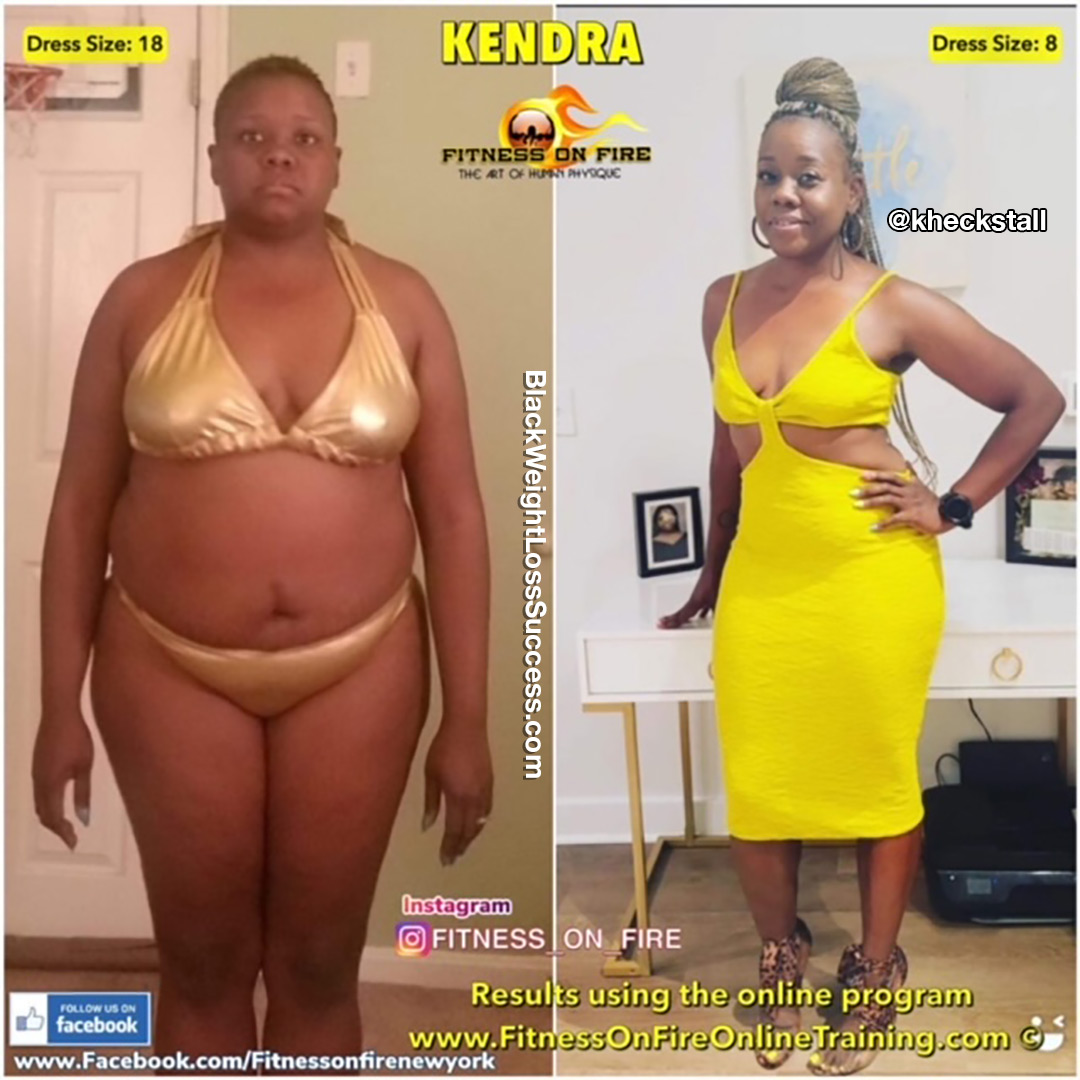 Kendra before and after weight loss