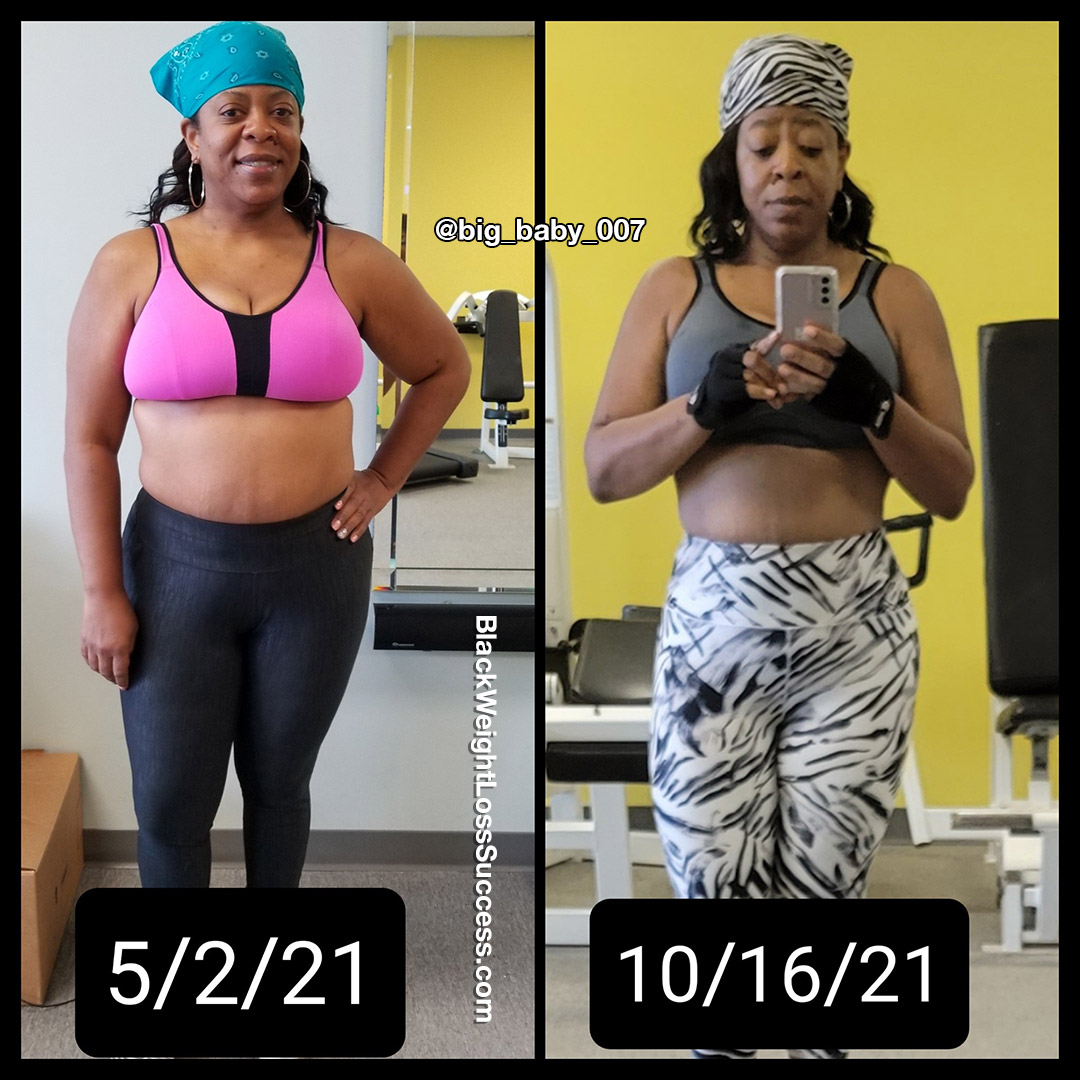 Latoya before and after weight loss