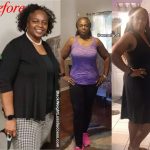 Lorinda before and after weight loss
