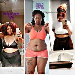 Marie-Colombe before and after weight loss