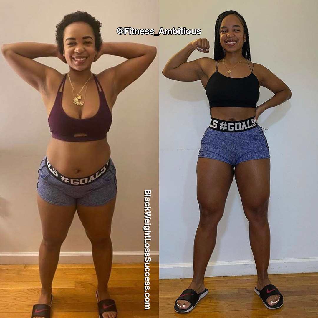 Tyesha before and after weight loss