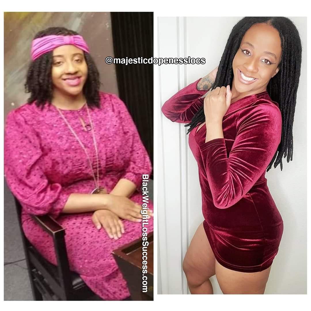 Jasmin before and after weight loss