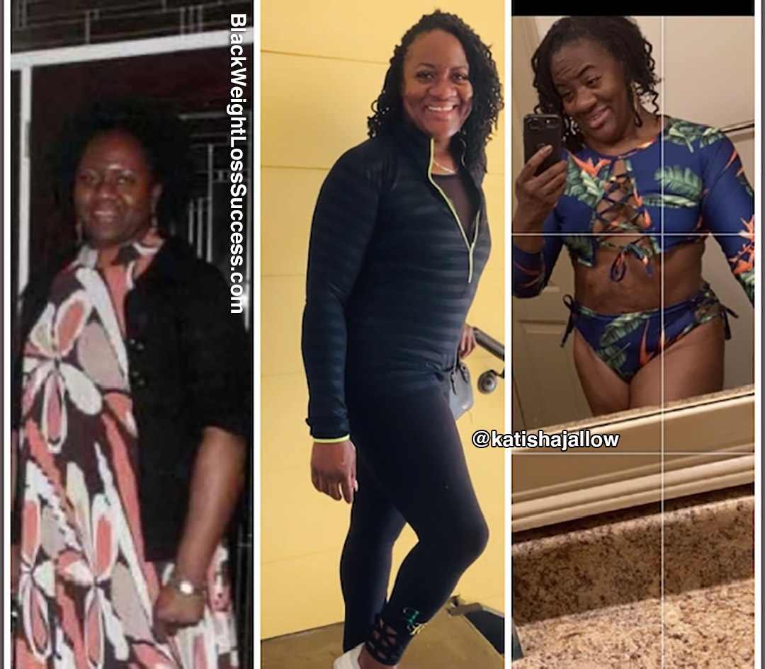 Katisha before and after weight loss