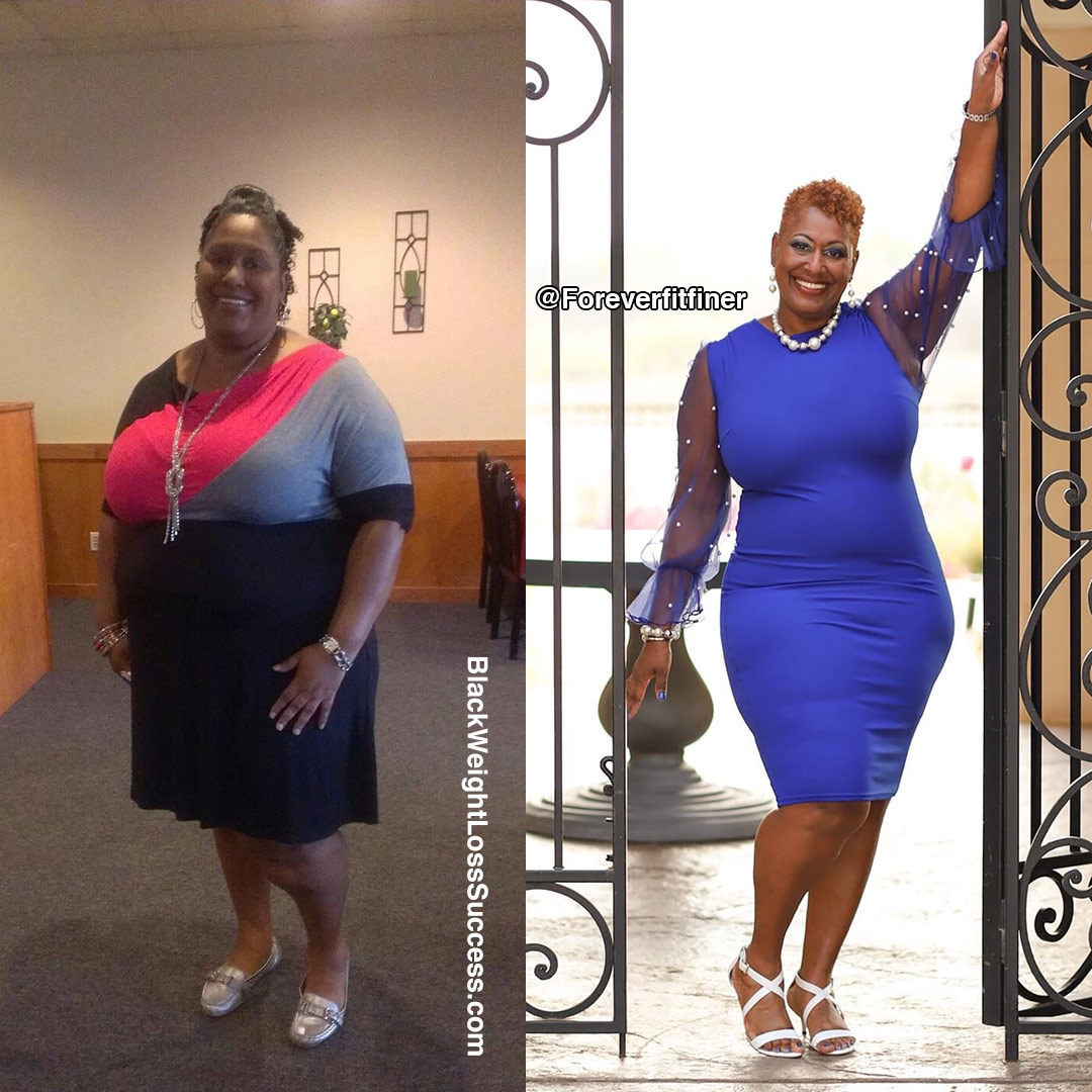 Latonya before and after weight loss