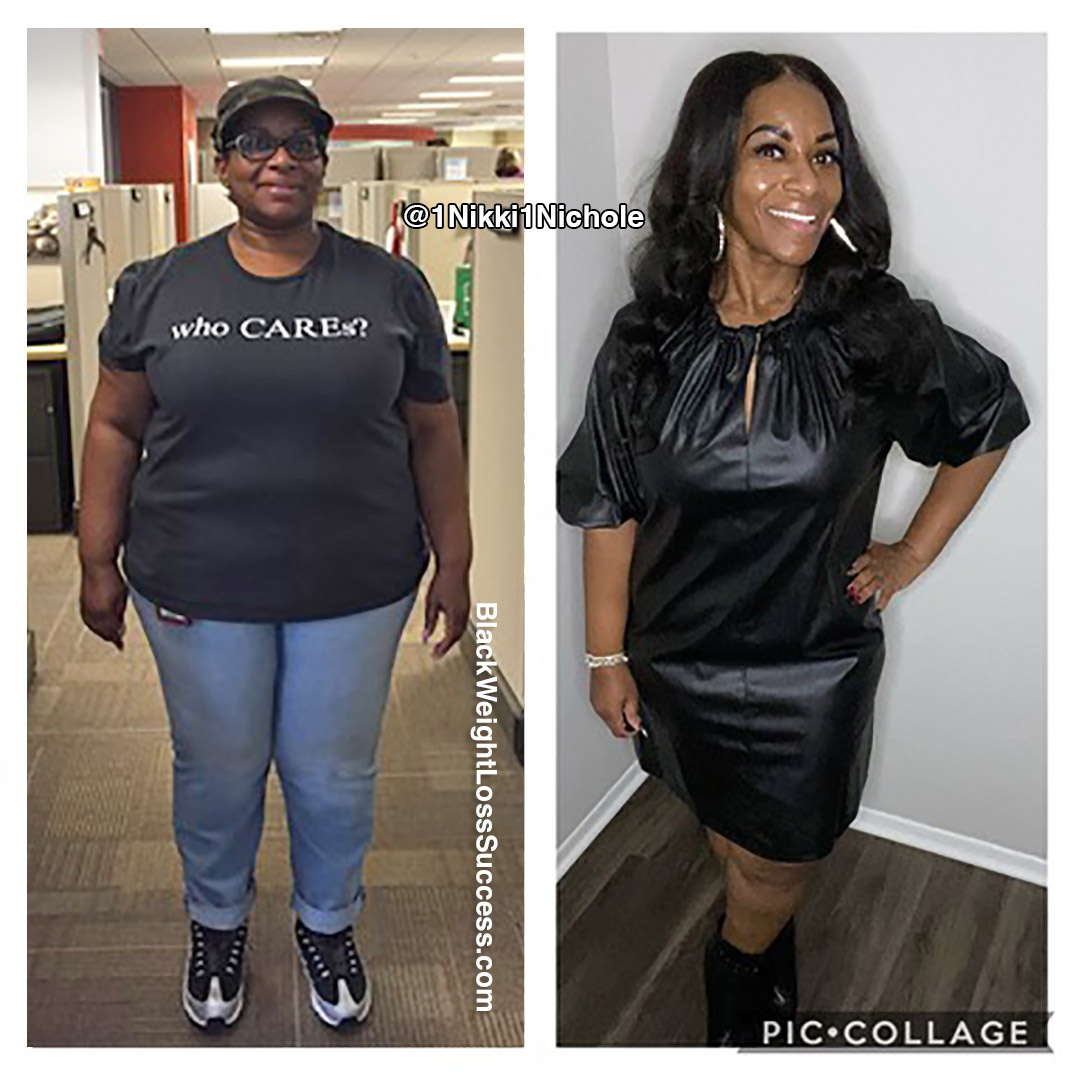 Latricia before and after weight loss