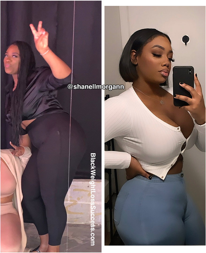 Shanell before and after weight loss