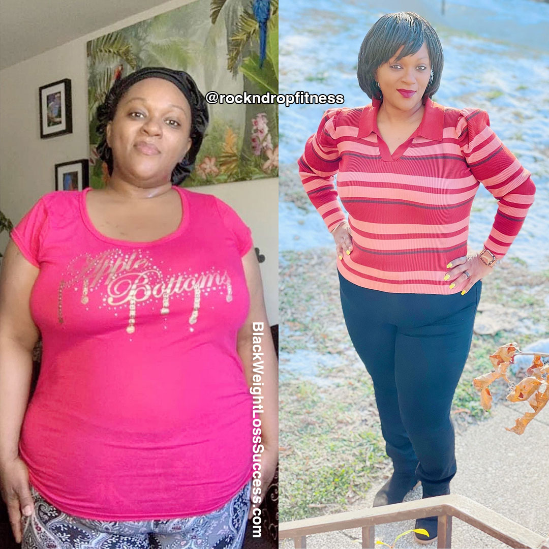 Yulonda before and after weight loss