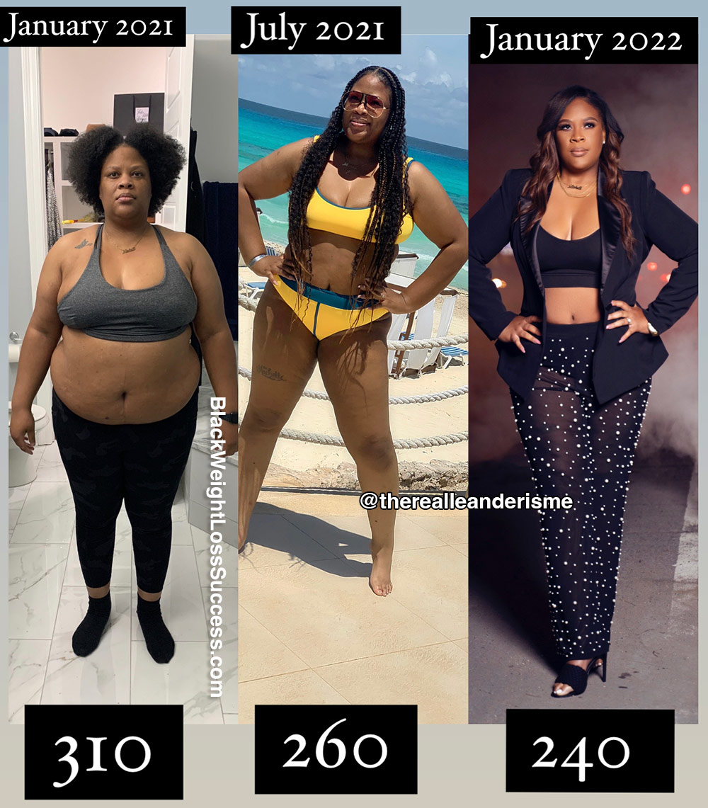 Michelle before and after weight loss