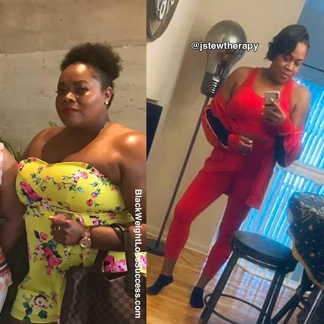 Jamila before and after weight loss