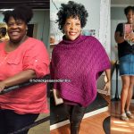 K. Nichelle before and after weight loss