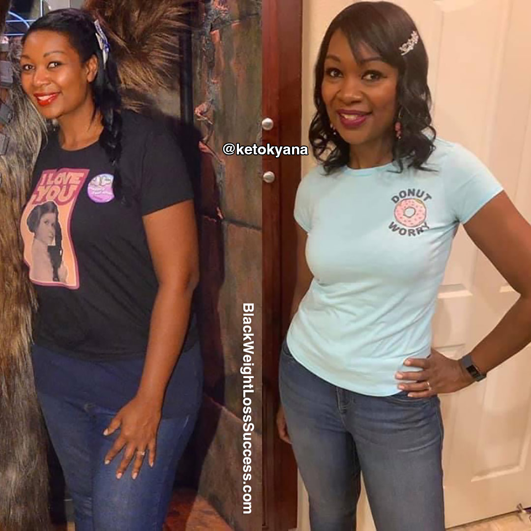 Kyana before and after weight loss