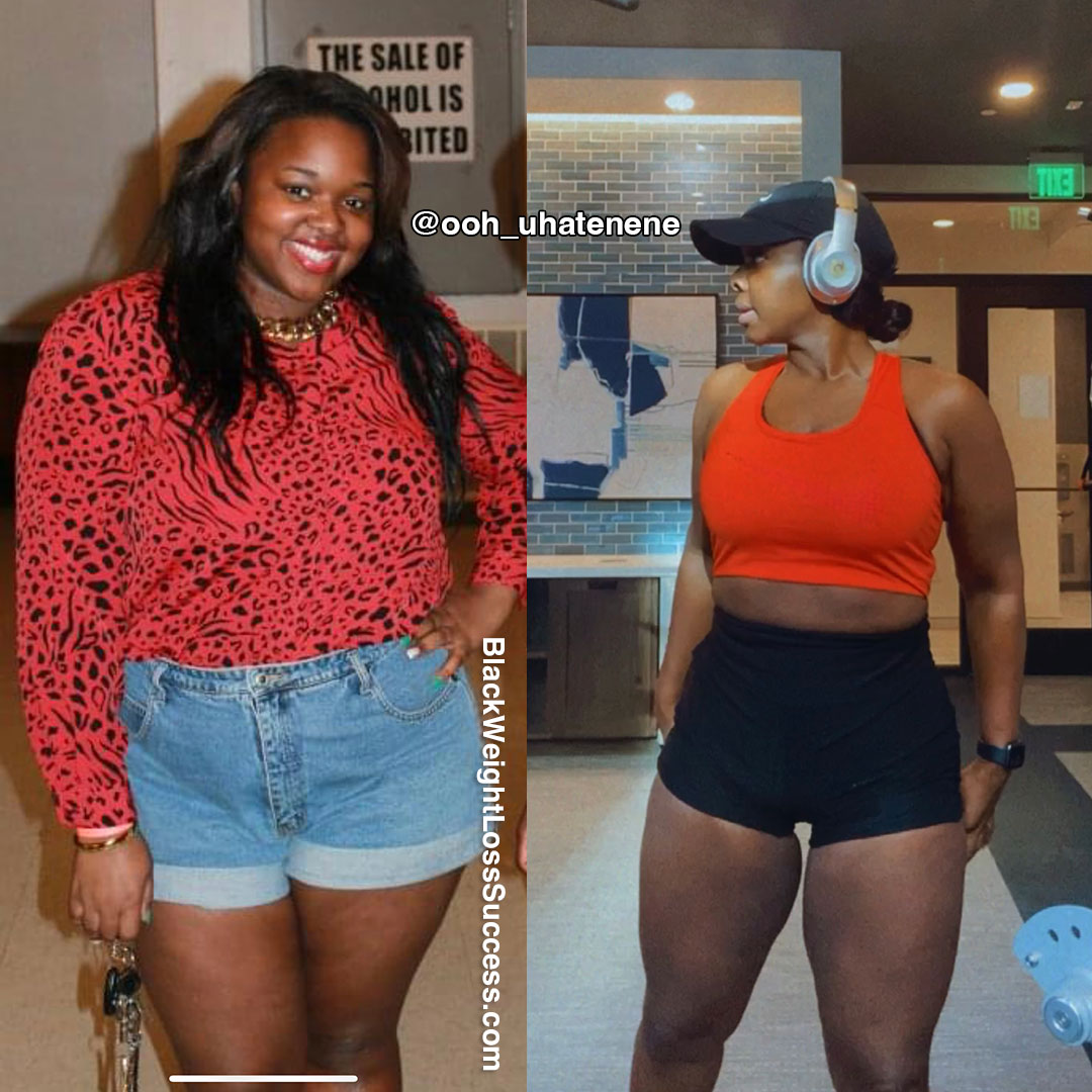 Shan before and after weight loss