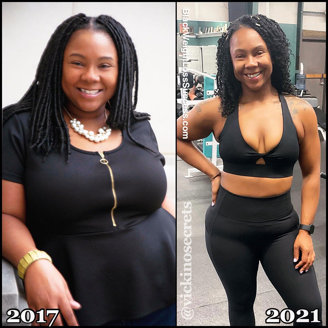 Victoria before and after weight loss